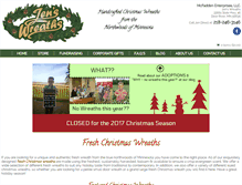 Tablet Screenshot of jenswreaths.com